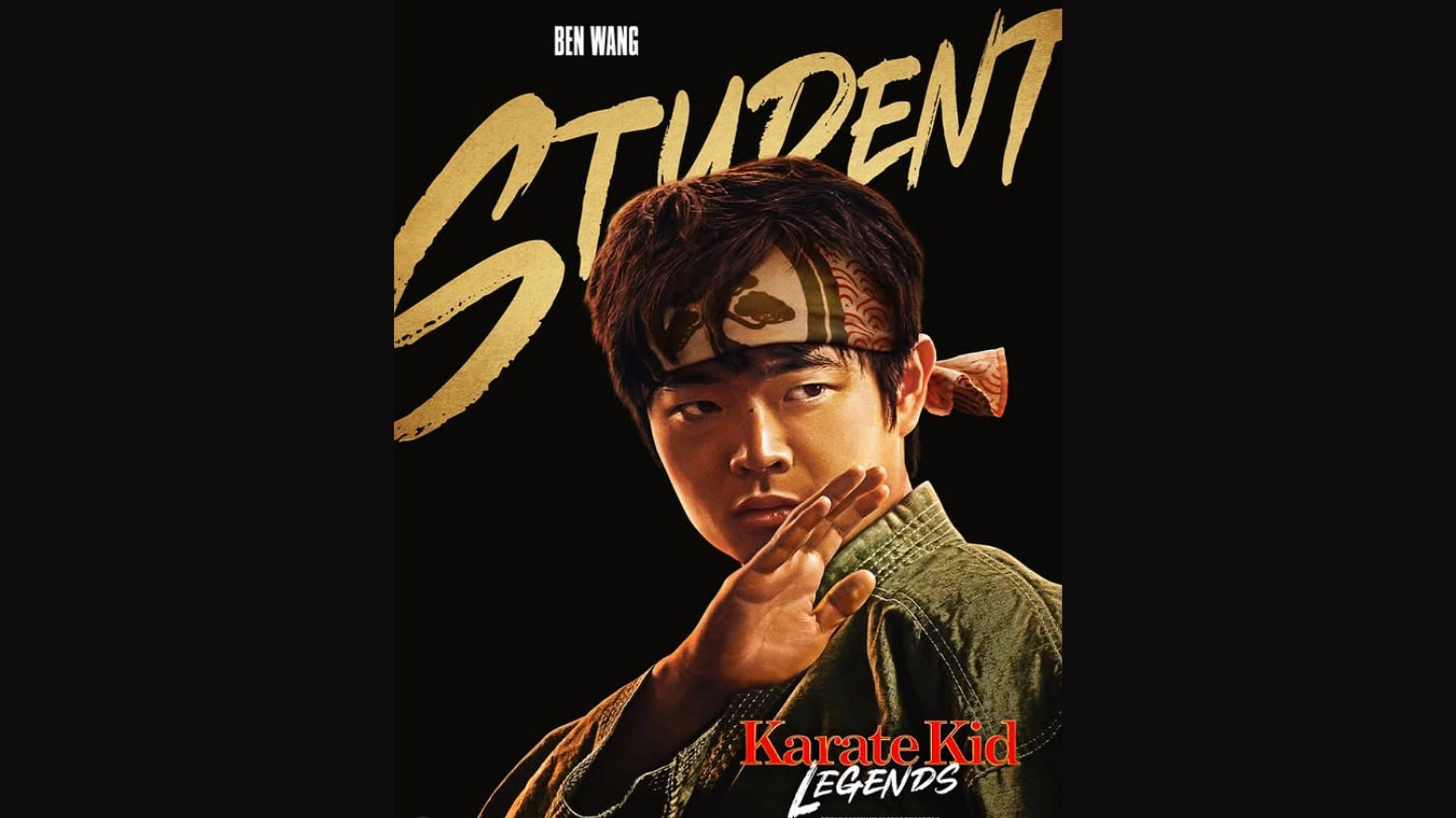 Ben Wang as Li Fong in the movie (Image via Instagram/@karatekidmovie)
